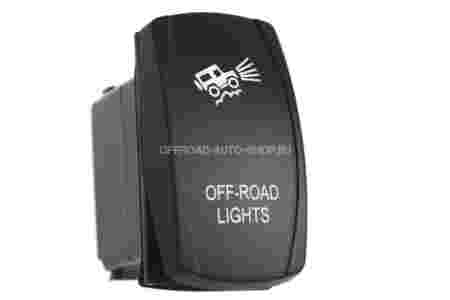 Переключатель ВКЛ/ВЫКЛ, красный, OFF-ROAD LIGHTS