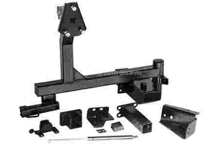 Калитка в штатный задний бампер УАЗ Патриот 2015+