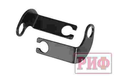 Кронштейны для переноса крепления тормозных шлангов УАЗ Патриот лифт 50 мм (мех. РК)