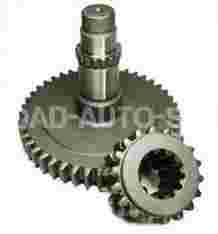 Комплект понижающих шестерен 1:2.5 в косозубую РК УАЗ