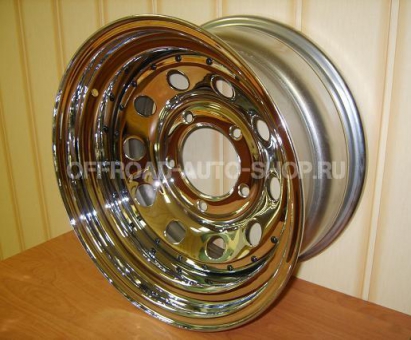 Диск УАЗ хромированный 5x139,7 8R16, ET-19