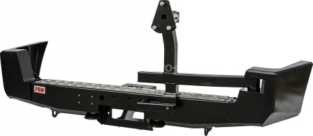 Бампер задний УАЗ Патриот (2005-2014) с площадкой под лебедку и калиткой стандарт