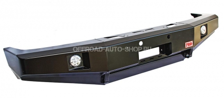 Бампер передний Toyota Land Cruiser 80 с доп. фарами без защитной дуги