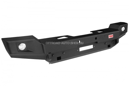 Бампер передний Jeep Wrangler JK 2006+ с доп. фарами без защитной дуги