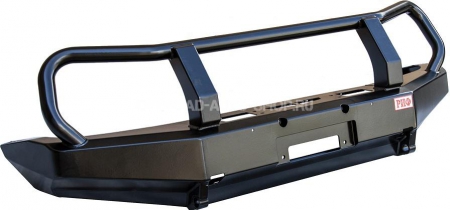 Бампер передний Шеви Нива с кенгурином